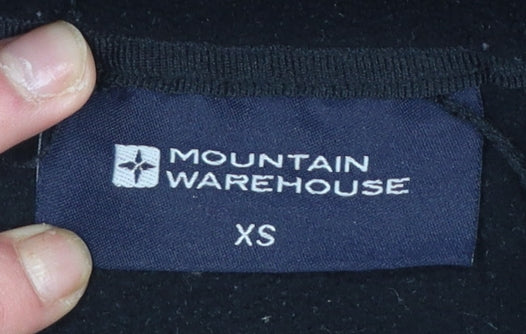 Mountain Warehouse Men's Black XS Full Zip Fleece Jacket