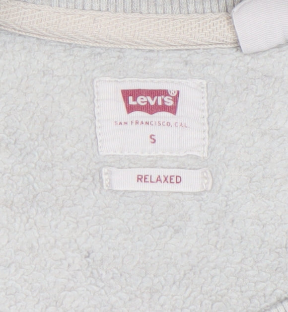 Levi's Men's Grey Relaxed Fit Crew Neck Sweatshirt Size S