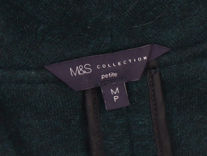 Marks & Spencer Women’s Petite Green Wool Blend Coatigan M