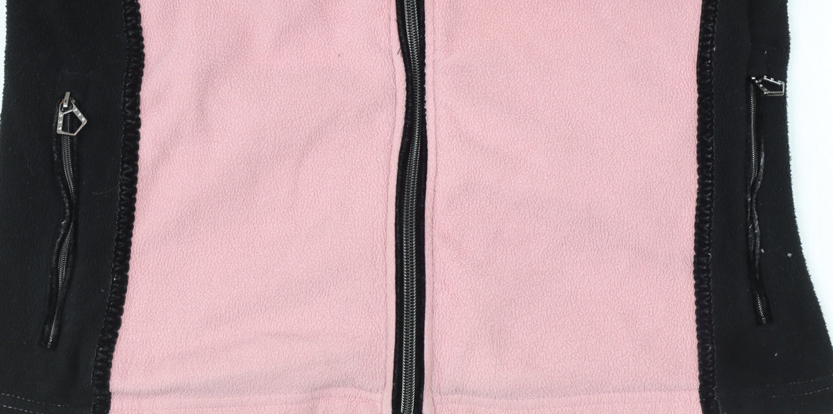 Dare 2b Women's Pink Fleece Full Zip Jacket Size 10