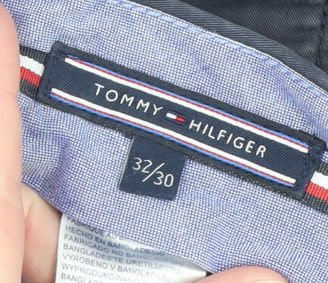 Tommy Hilfiger Men's Blue Slim Fit Chino Trousers 32/30