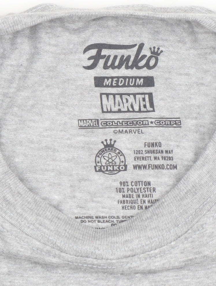 Funko Marvel Spider-Gwen Grey Men's Medium Graphic T-Shirt