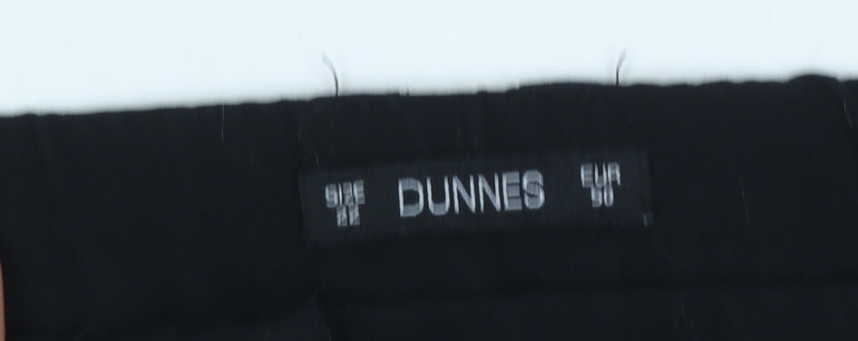 Dunnes Women Black Straight Leg Dress Pants Size 12