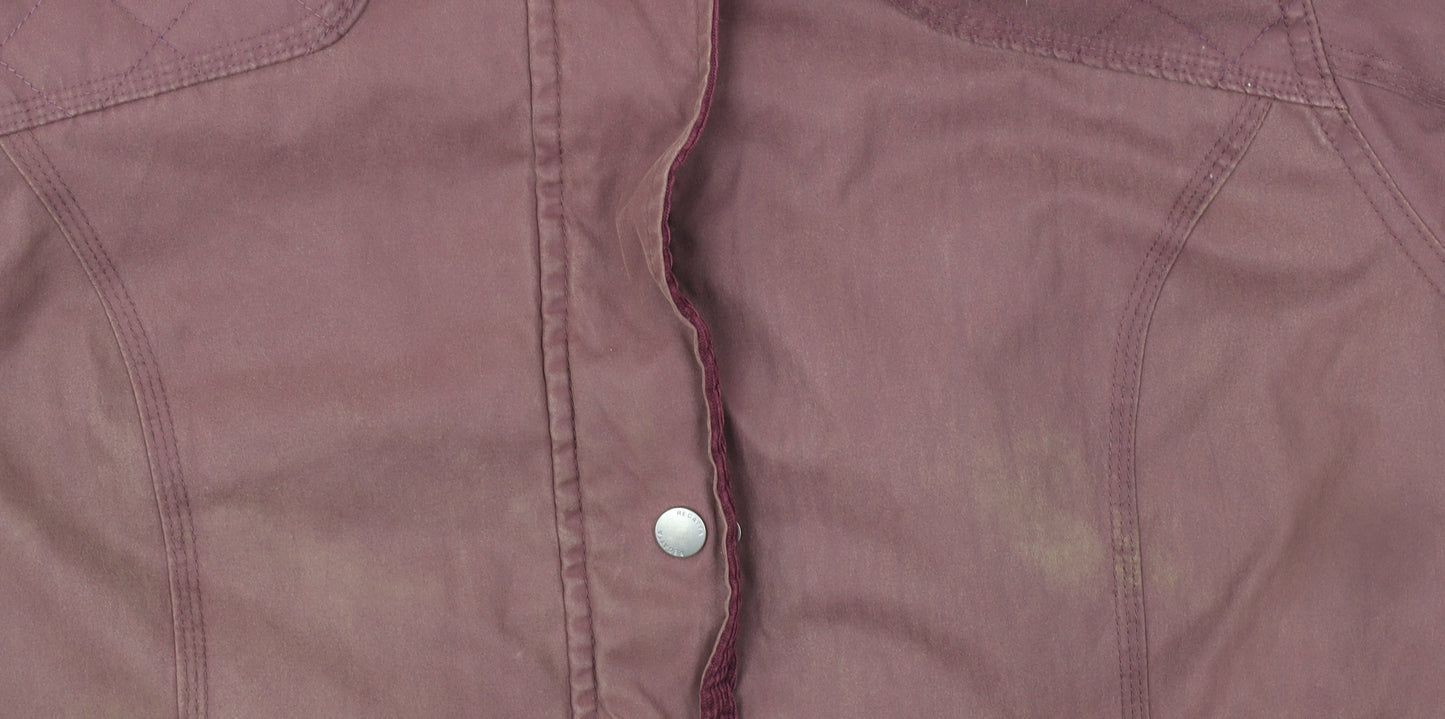 Regatta Womens Brown Belted Parka Jacket Size 16 Water Resistant