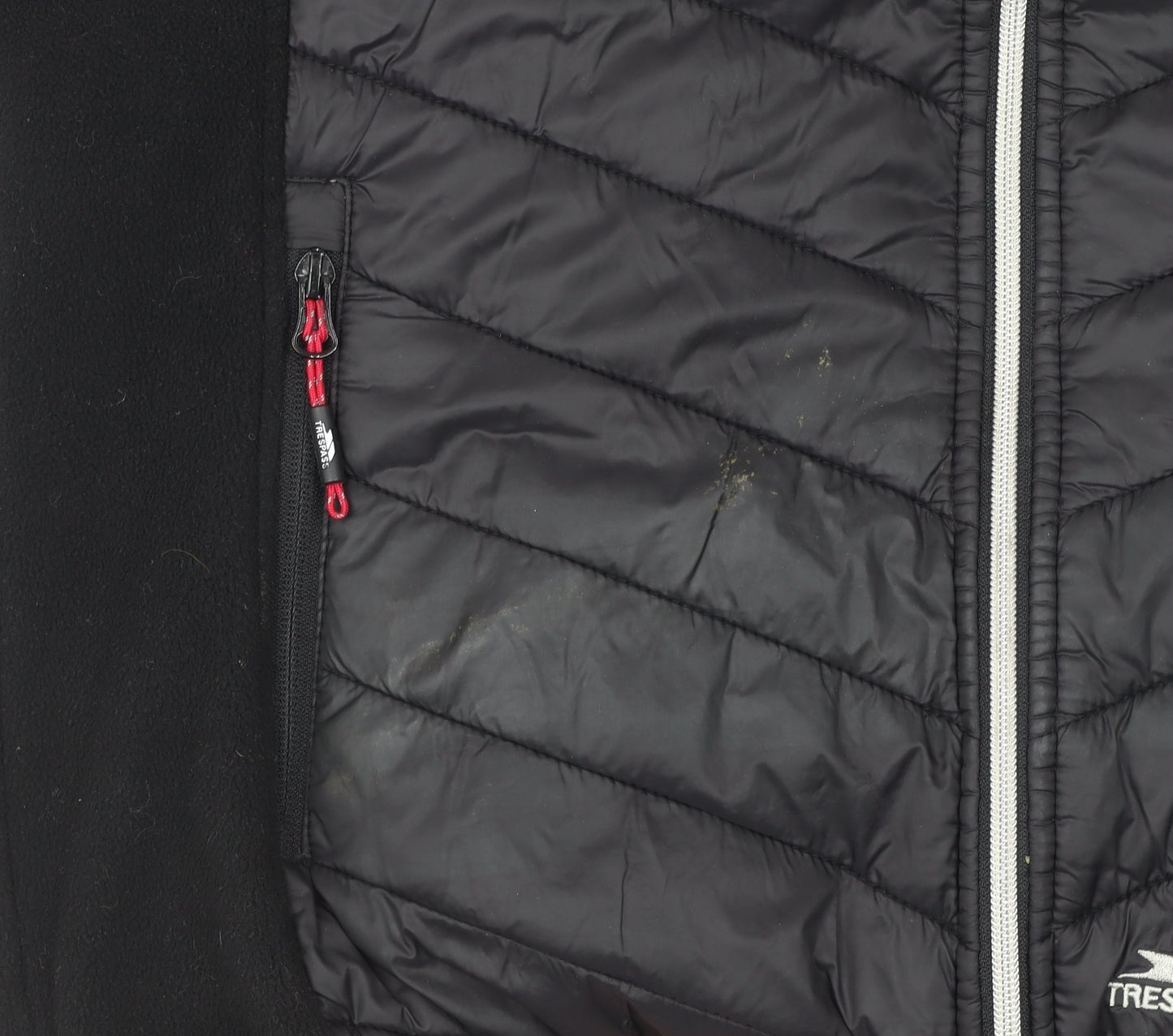 Trespass Women Black XXL Full Zip Hooded Fleece Jacket