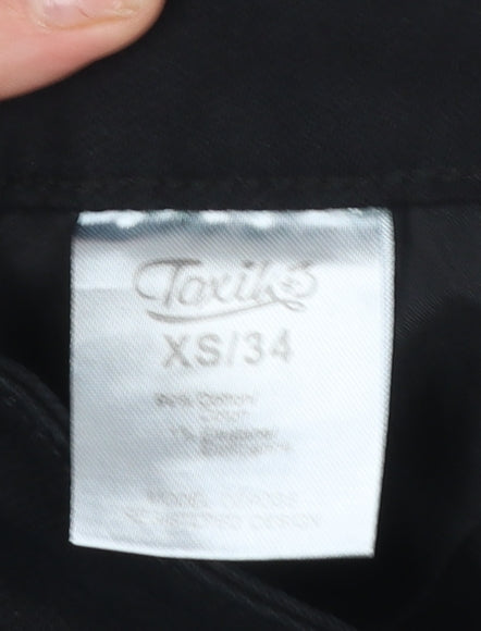 Toxik3 Women's Black Skinny Jeans XS Slim Fit Stretch Denim