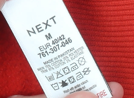 Next Women's Red Crew Neck Pullover Sweatshirt Size 12 M