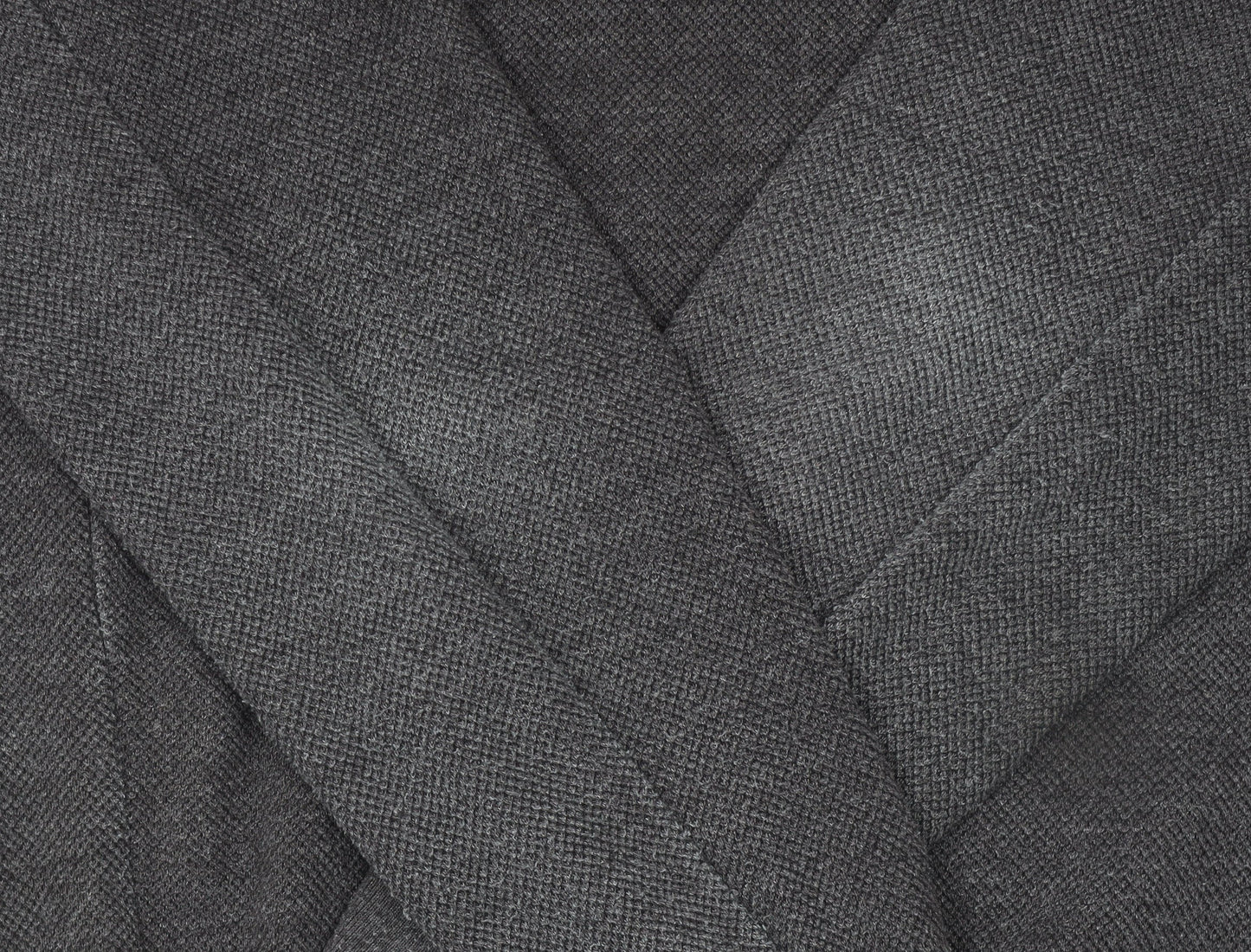 Zara Mens Grey Knit Crew Neck Pullover Jumper Size M
