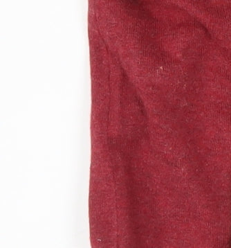 Hilfiger Denim Men's Red Cotton Crew Neck Jumper XL