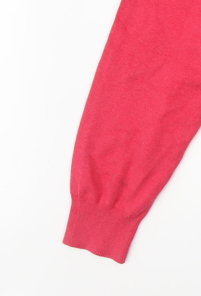 McGregor Men's Red 2XL V-Neck Cotton Blend Jumper