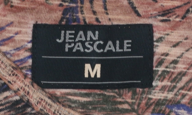 Jean Pascale Women's Multicoloured Floral Tank Top M Summer Casual