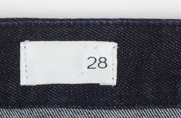 Gap Womens Blue Denim Pencil Skirt Size 10 Stretch Casual
