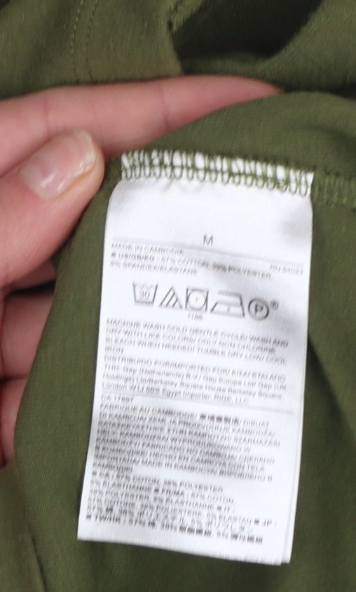 Banana Republic Women’s Green Full Zip Sweatshirt Jacket M