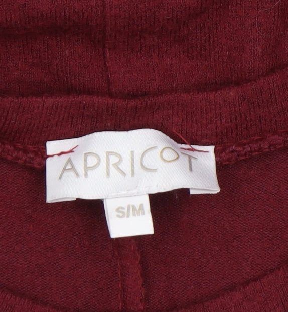 Apricot Women’s Red Relaxed Fit 3/4 Sleeve Pullover Jumper S