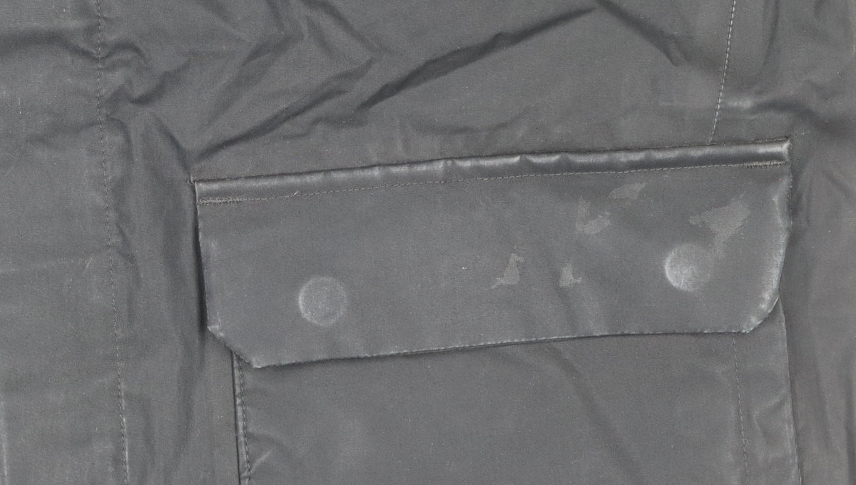 SWIMS Men's Black Waterproof Windproof Rain Jacket Size L