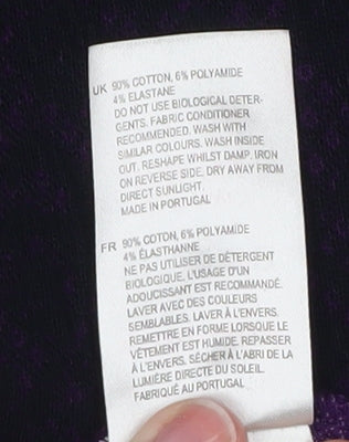 White Stuff Women’s Purple Geometric Shift Dress Size 10