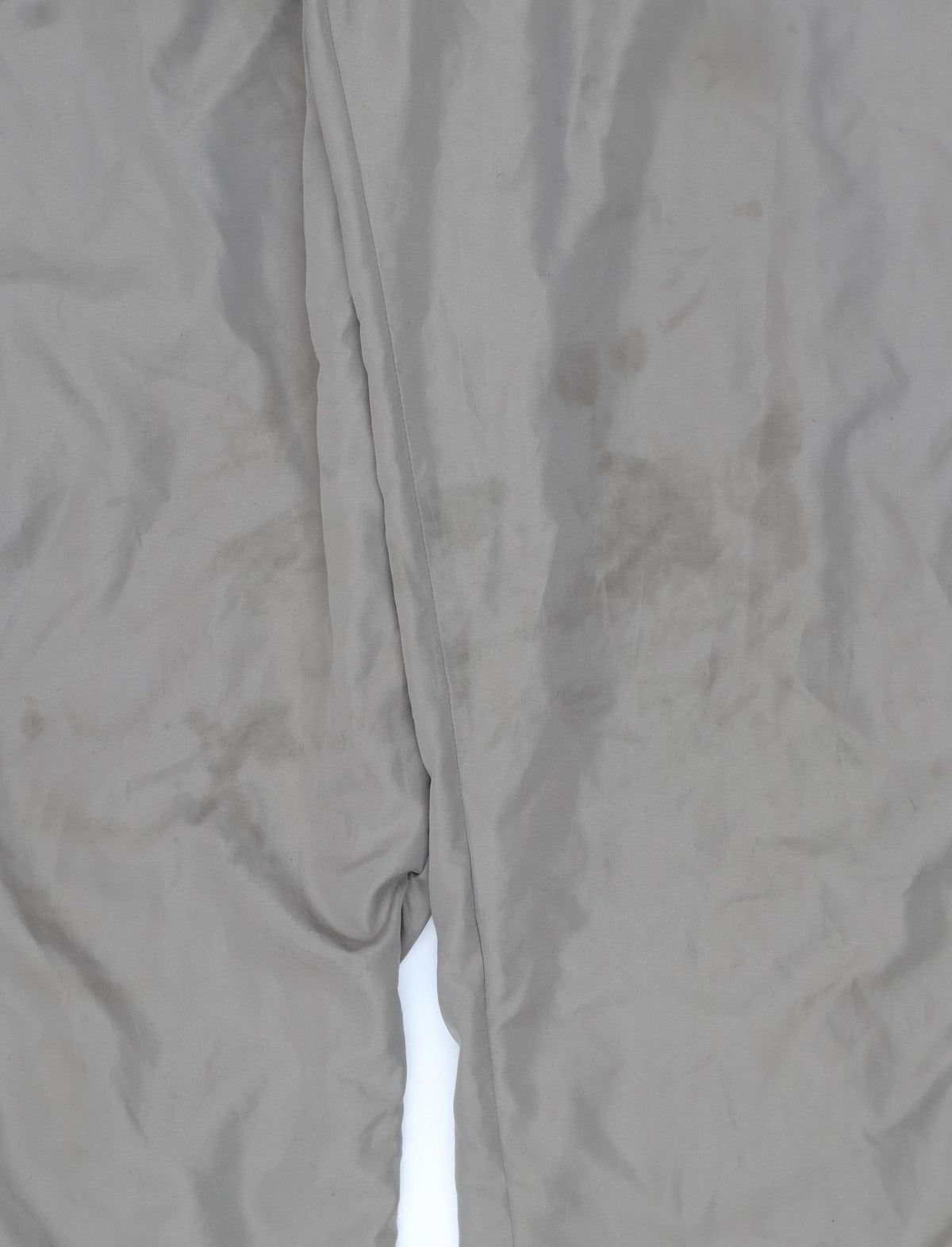 Reebok Men’s Beige Jogger Track Pants L Relaxed Fit Nylon Sportswear