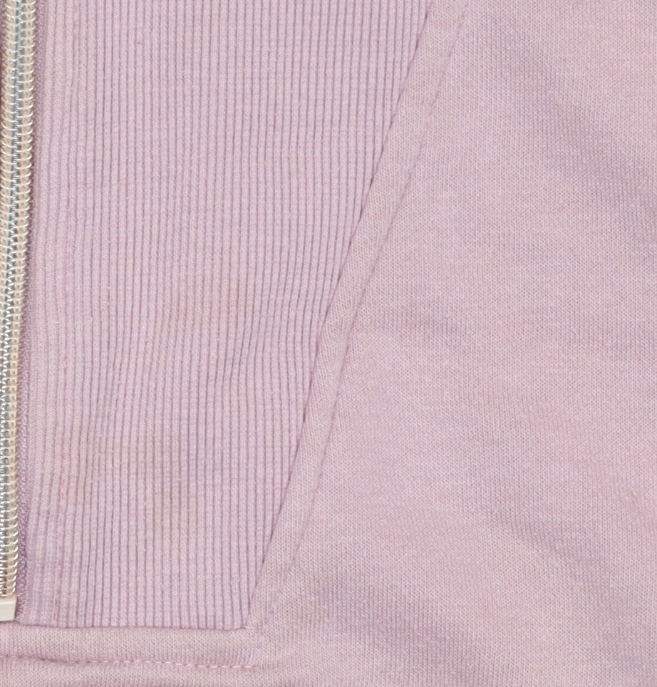 Everlast Women's Pink 1/2 Zip Pullover Sweatshirt Size S