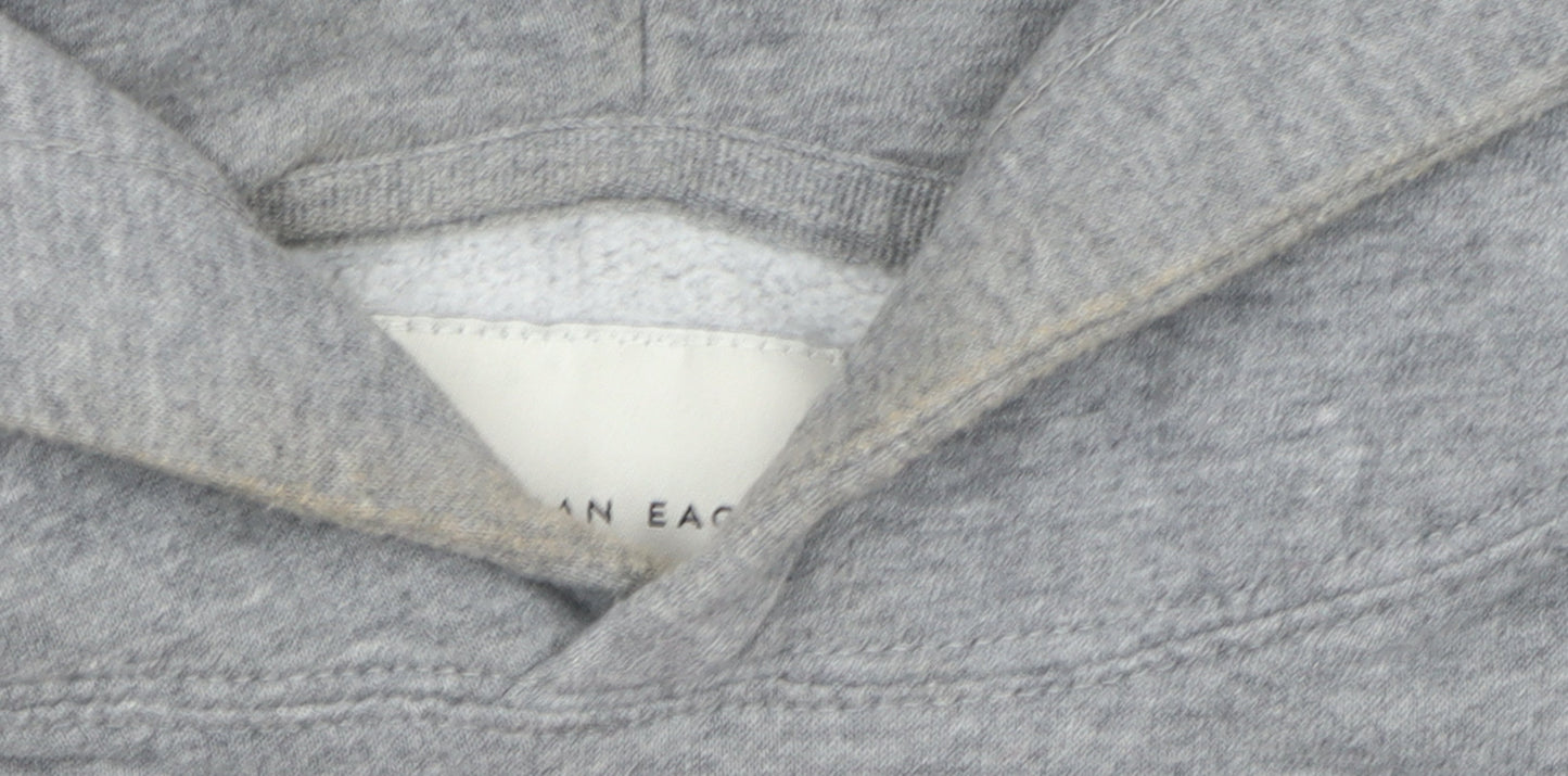 American Eagle Outfitters Men's Grey Pullover Hoodie M