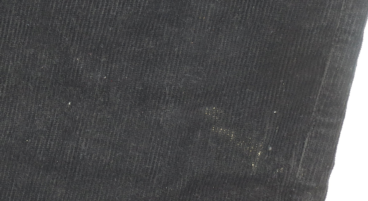 Nudie Jeans Co Women's Black Corduroy Slim Trousers W32 L30