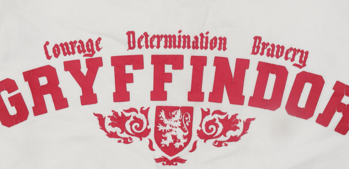 Marks & Spencer Girls Ivory Gryffindor Pullover Sweatshirt Age 13-14 Years