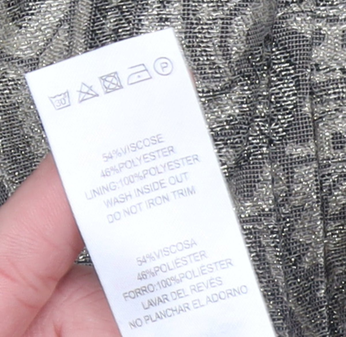 Atmosphere Womens Grey Paisley Long Trench Coat Size 12