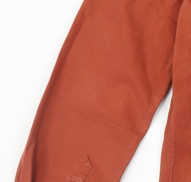 Superdry Men's Brown Canvas Workwear Jacket M Basic Style