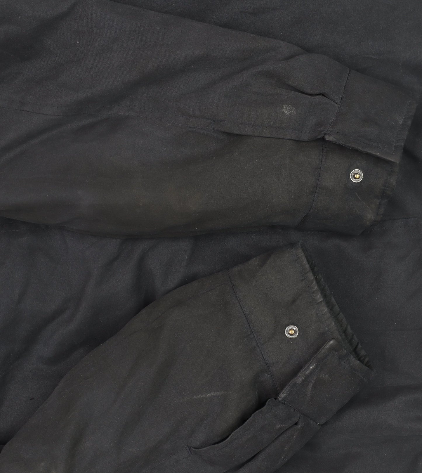 Thomas Nash Men's Black Parka Coat M Lined Mid-Length Casual Jacket