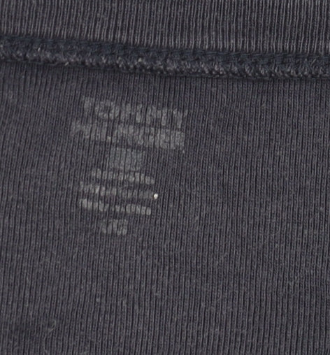 Tommy Hilfiger Womens Blue V-Neck Short Sleeve Cotton T-Shirt Size S