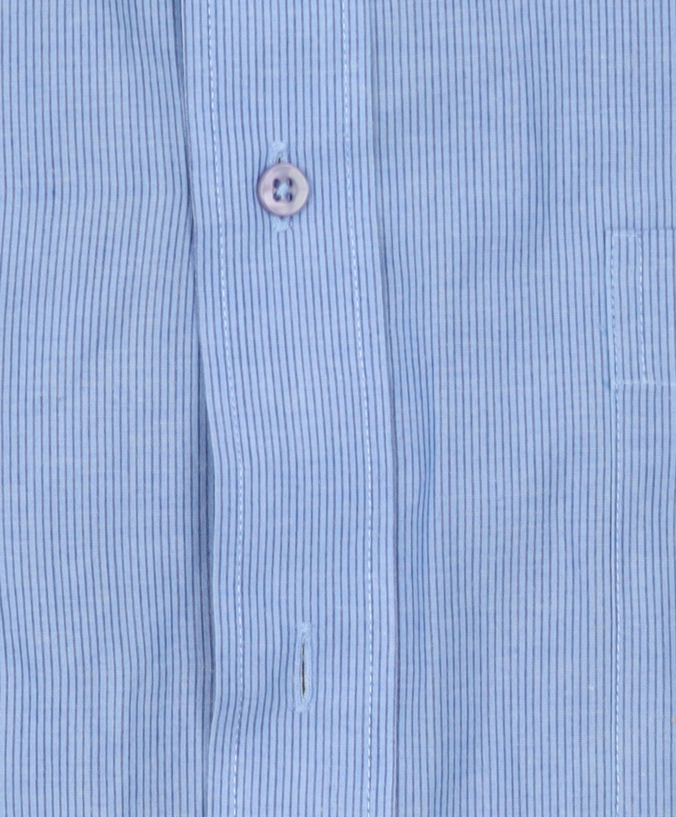 Debenhams Men's Blue Long Sleeve Classic Fit Dress Shirt 16in 41cm