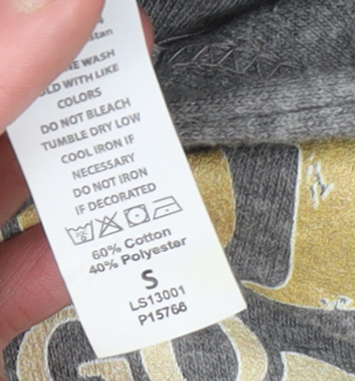 Lane Seven Men's Grey Graphic Pullover Hoodie Size S Outdoor Fleece