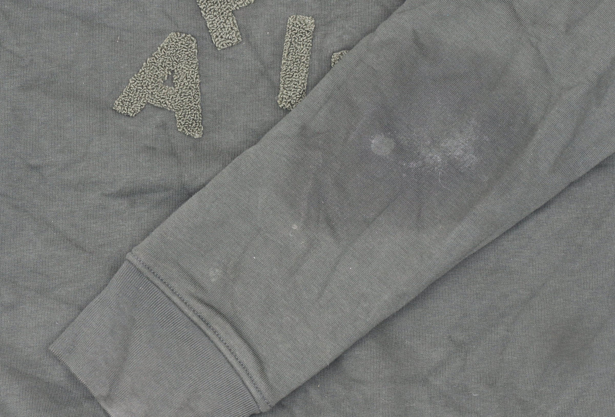 Far Afield Women Dark Green Pullover Sweatshirt Size M Organic Cotton Blend