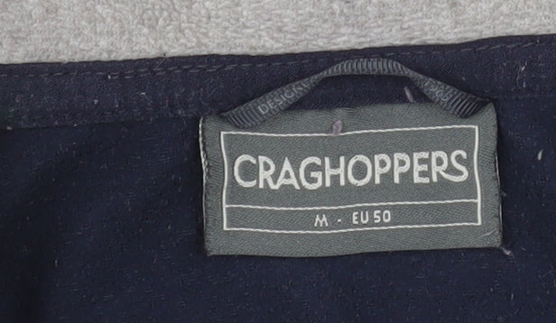 Craghoppers Men's Blue Half Zip Fleece Sweatshirt Size M