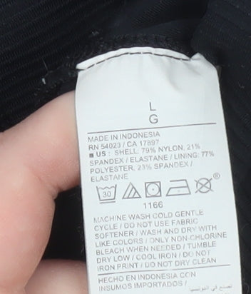 Old Navy Active Women's Black Large PowerSoft High-Rise Leggings