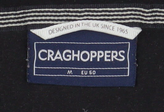Craghoppers Men's Black Fleece Half Zip Pullover Sweatshirt M