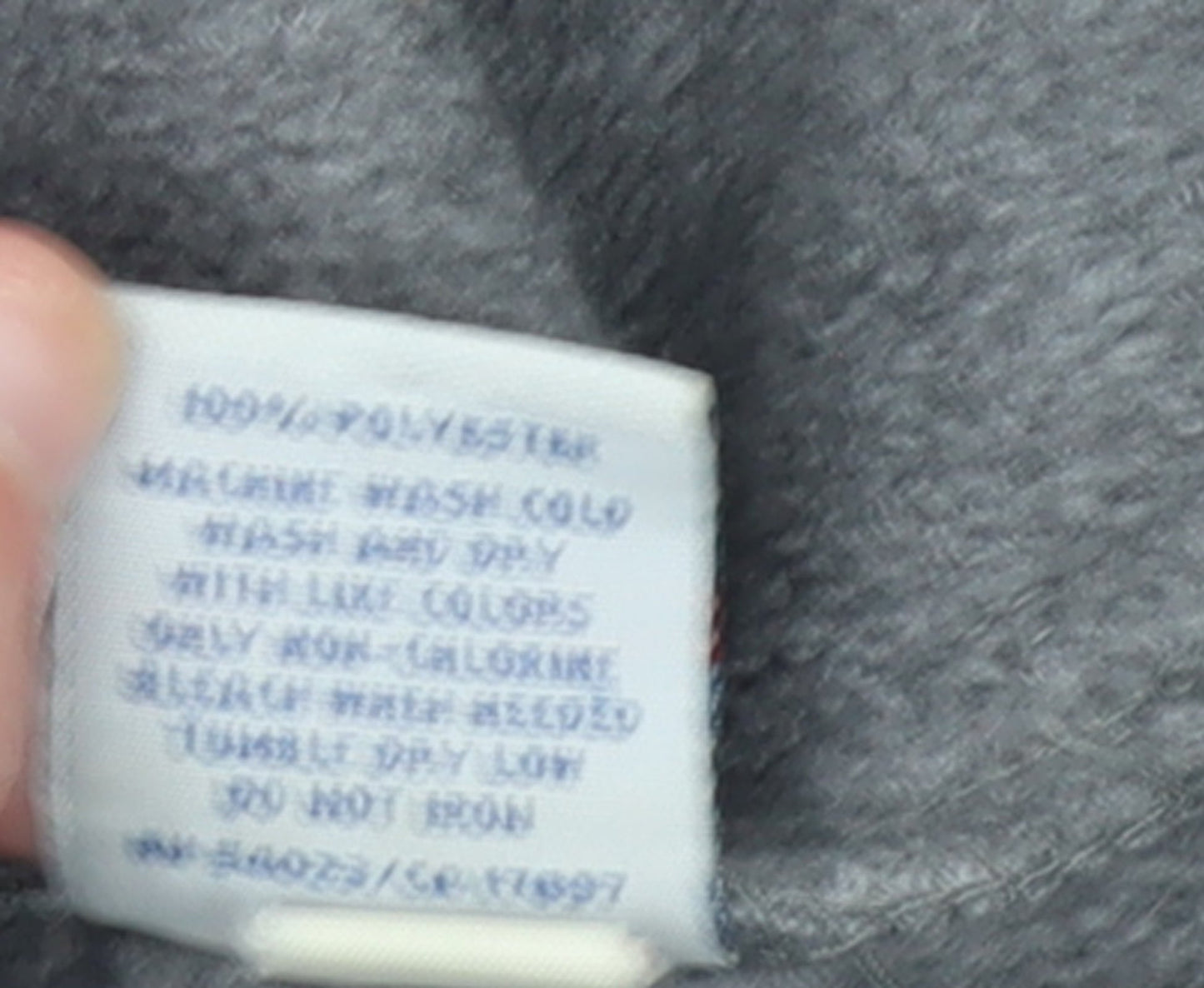 Old Navy Men's Grey Fleece 1/4 Zip Pullover Jacket M