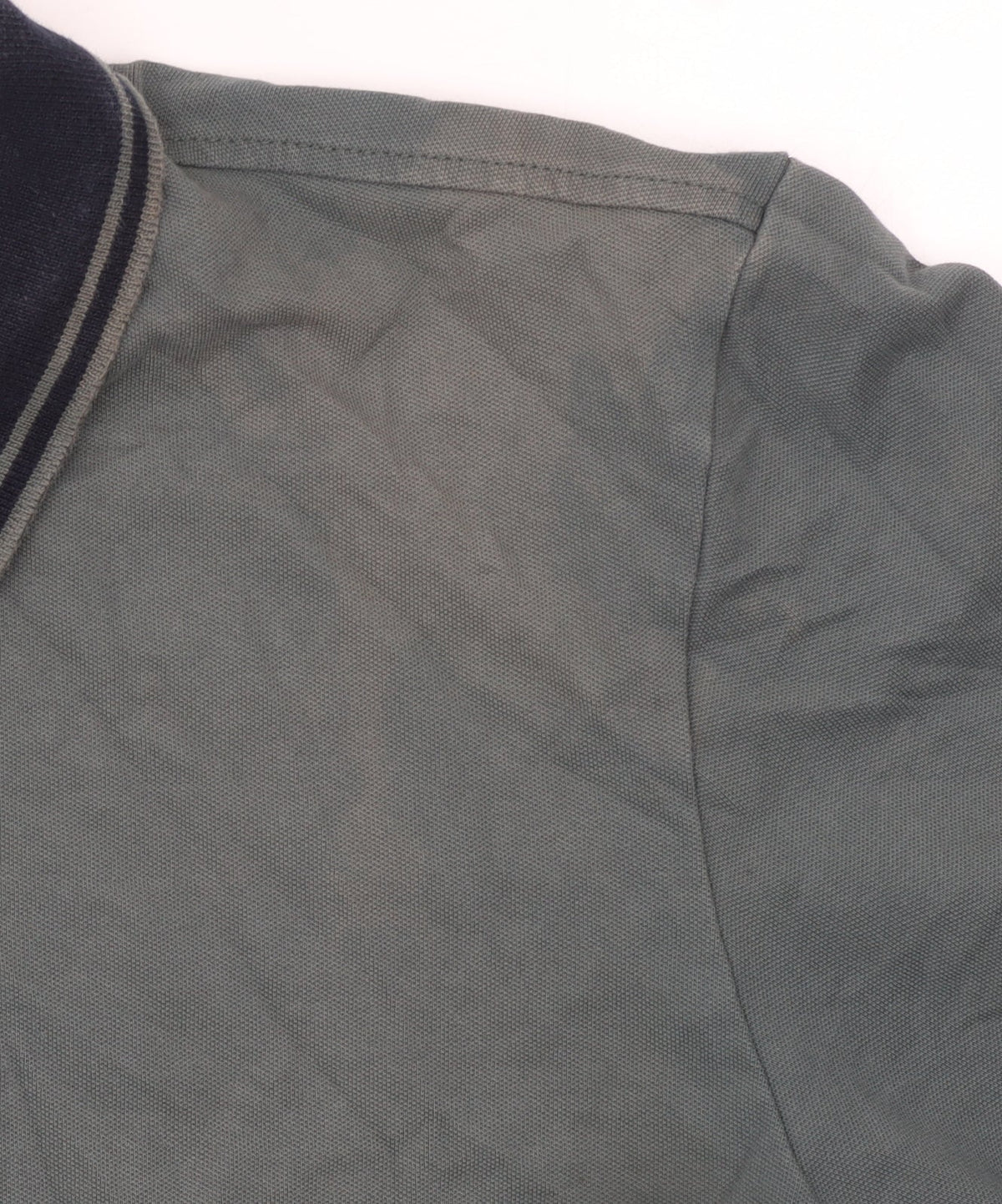 Diesel Men's Grey Cotton Elastane Polo Shirt Medium