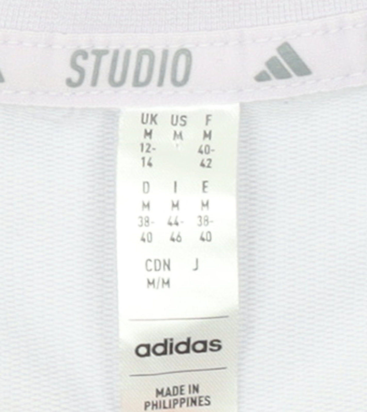 Adidas Women Lilac Cropped Pullover Sweatshirt UK 12-14 Studio