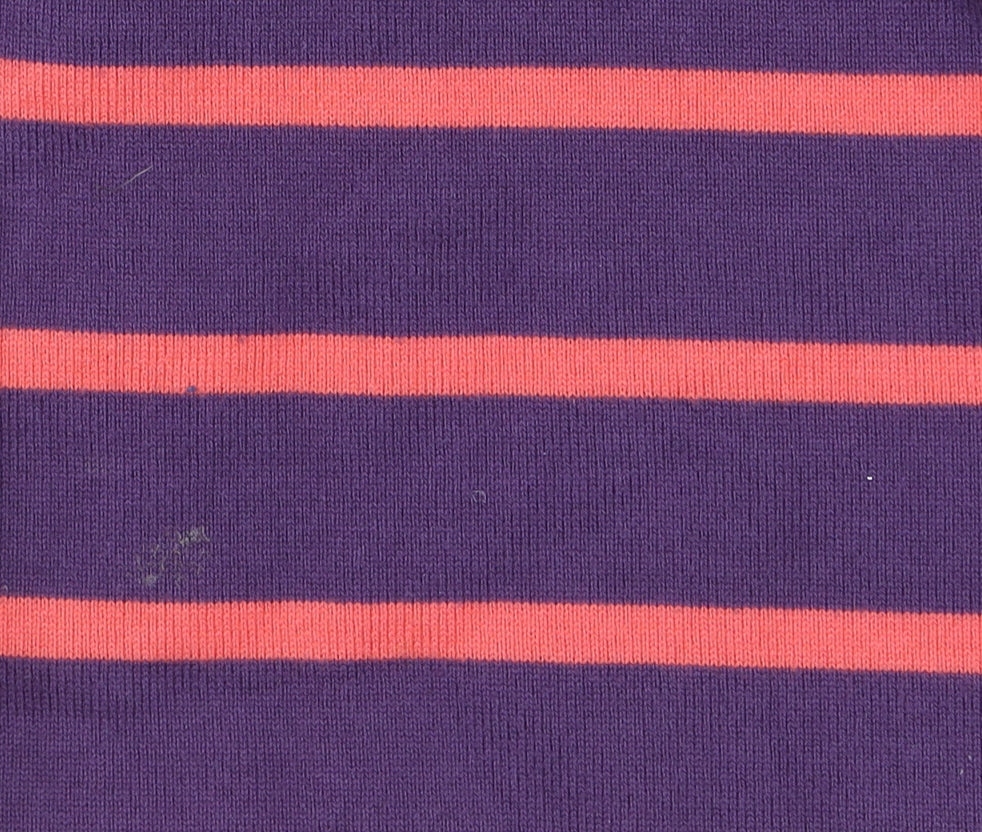 Boden Women’s Purple Striped Cotton Shift Dress Size 12P