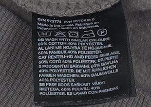 H&M Men’s Brown Loose Fit Crew Neck Sweatshirt Size S