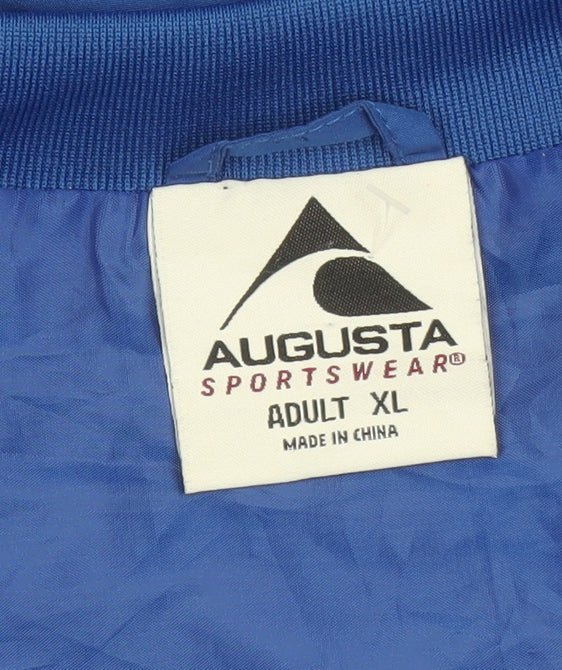 Augusta Sportswear Men’s Blue XL Pullover V-Neck Lightweight Sweatshirt