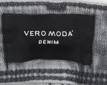 Vero Moda Unisex Grey Skinny Denim Jeans Size S 30in