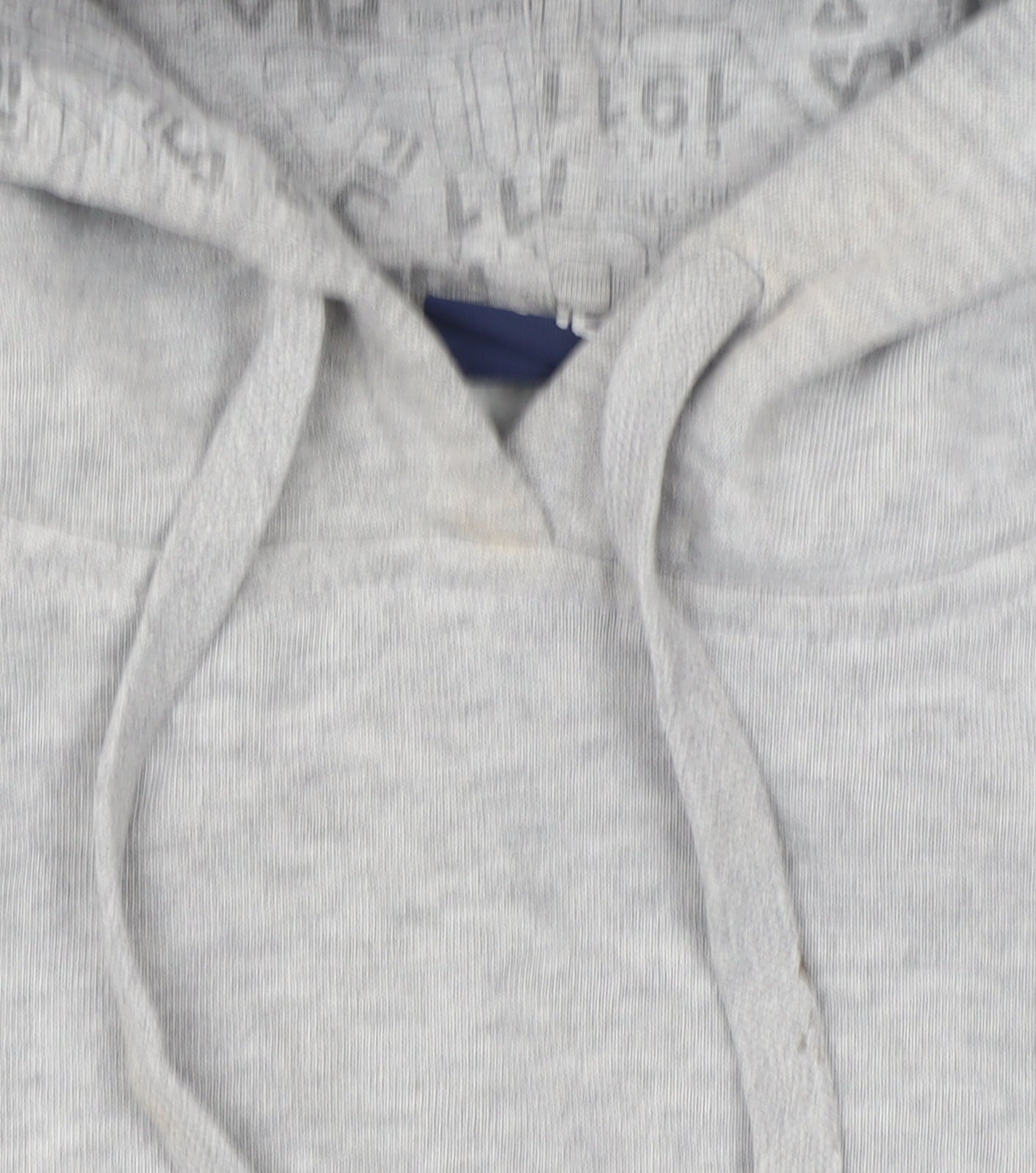 Fila Mens Grey Pullover Hoodie M Logo Fleece Sportswear
