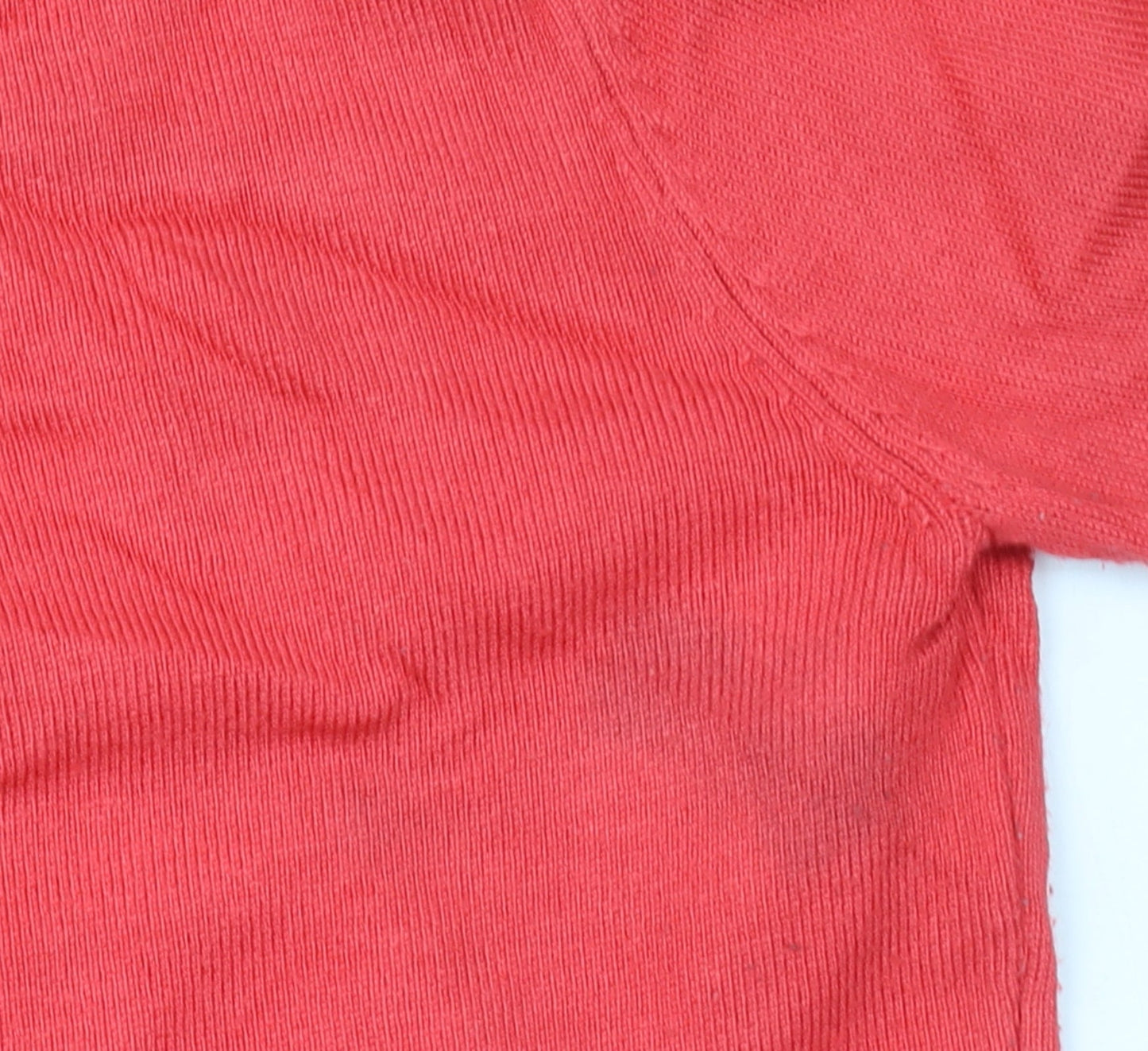 Just Elegance Women's Red Rhinestone Knit Pullover Jumper Size S
