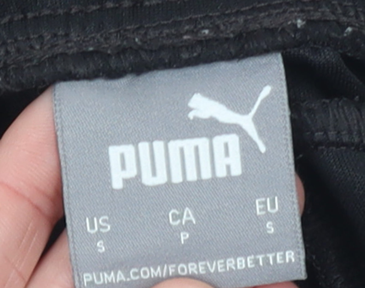 Puma Men's Black Jogger Trousers Size S Sportswear
