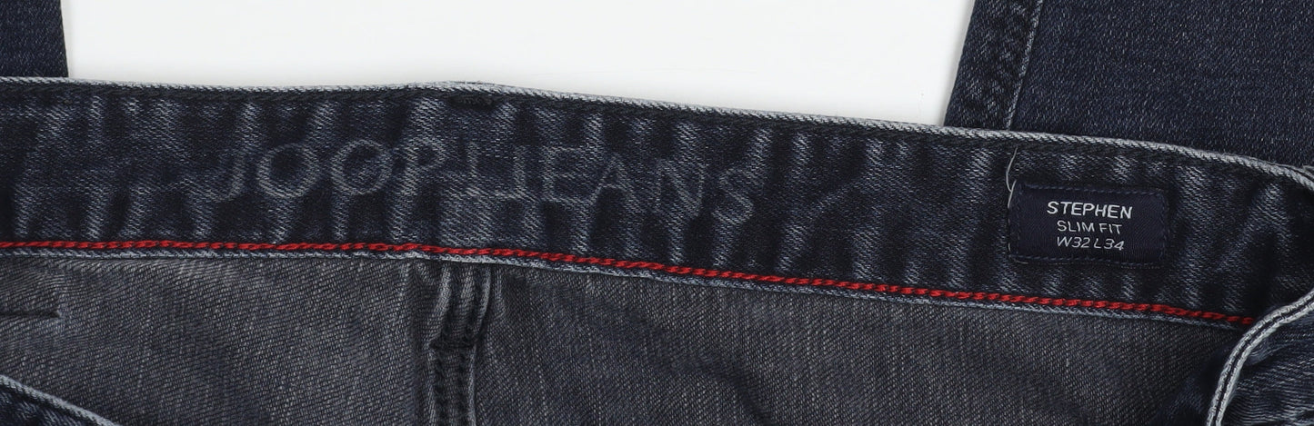 Joop Jeans Men's Blue Slim Fit Stephen Straight Denim Jeans W32 L34
