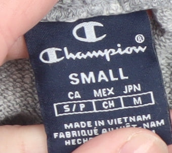 Champion Men's Grey Sweat Shorts Small Regular Fit Jersey Athletic