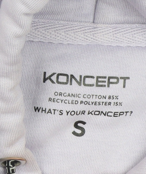 KONCEPT Men's Purple Pullover Hoodie Size S Graphic Print