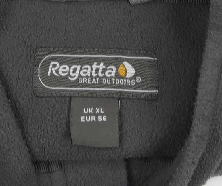 Regatta Men's Grey XL Fleece 1/4 Zip Pullover Sweatshirt Outdoor Top