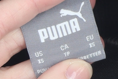 Puma Women’s Black XS Biker Shorts Stretch Activewear